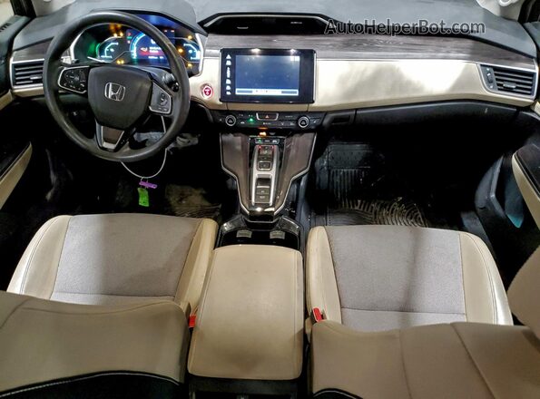 JHMZC5F14JC021945 2018 HONDA CLARITY Maroon Widok deski rozdzielczej