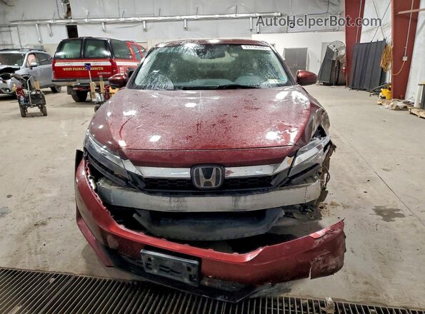 JHMZC5F14JC021945 2018 HONDA CLARITY Maroon Widok z przodu