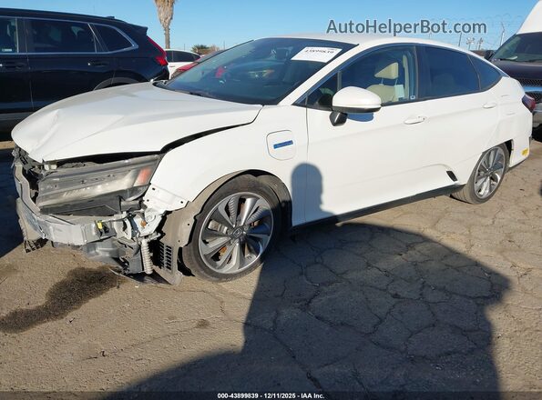 JHMZC5F15JC008802 2018 HONDA CLARITY PLUG-IN HYBRID White წინა მარცხენა ხედი სამი მეოთხედიდან