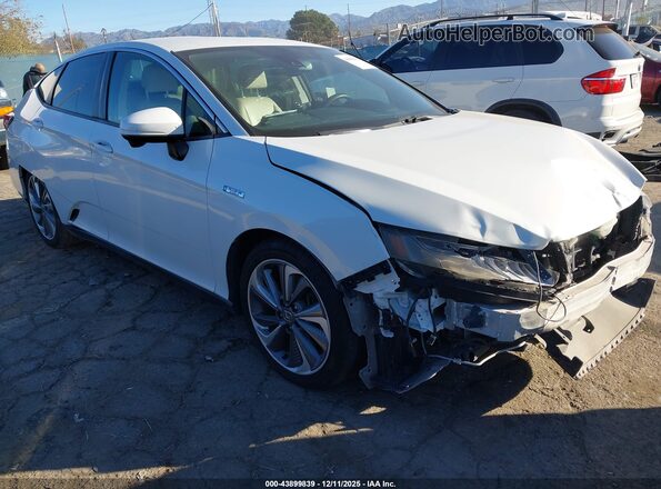 JHMZC5F15JC008802 2018 HONDA CLARITY PLUG-IN HYBRID White წინა მარჯვენა