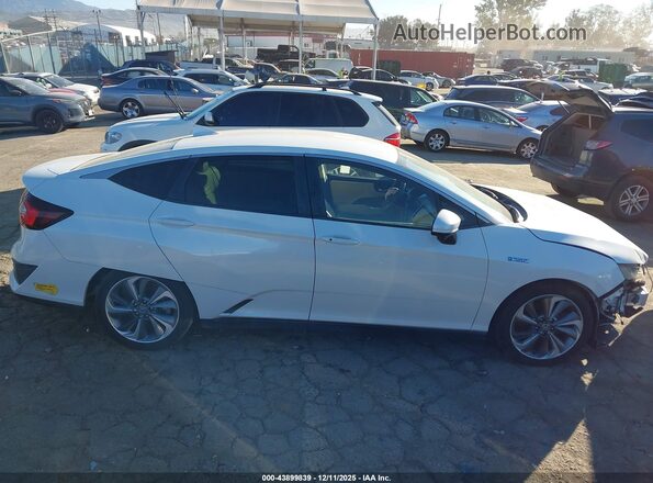 JHMZC5F15JC008802 2018 HONDA CLARITY PLUG-IN HYBRID White სალონის 360-გრადუსიანი ხედი