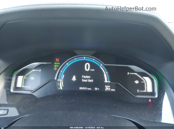 JHMZC5F16JC000367 2018 HONDA CLARITY PLUG-IN HYBRID Teal Widok tylnych siedzeń