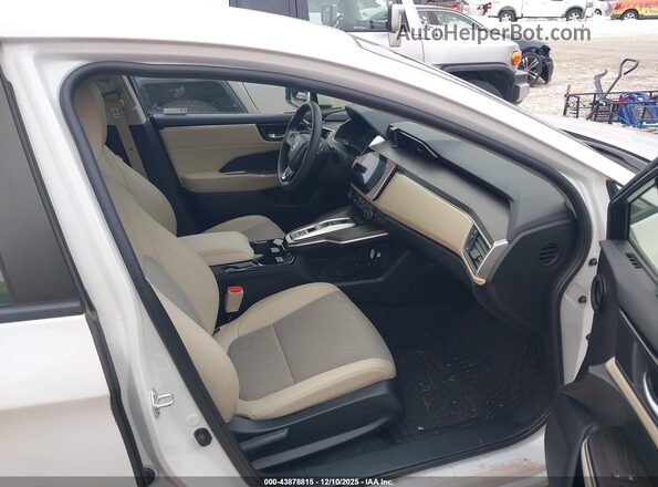 JHMZC5F17JC008817 2018 HONDA CLARITY PLUG-IN HYBRID White წინა სალონის ხედი