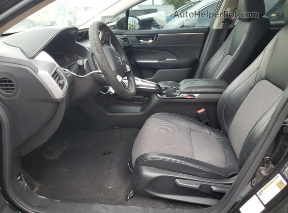 JHMZC5F17JC009000 2018 HONDA CLARITY Black Front interior view