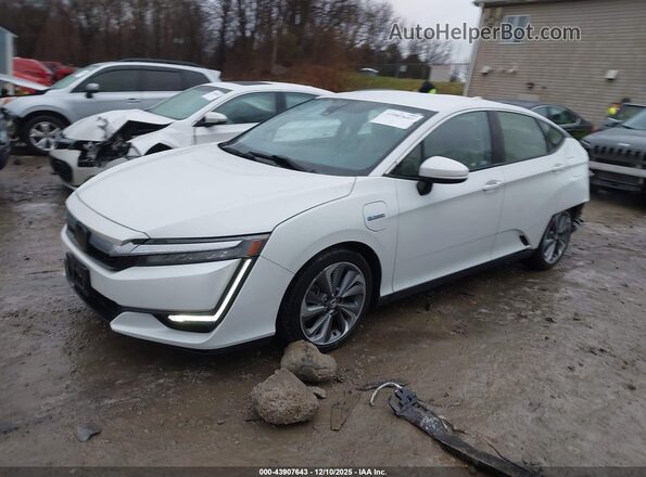 JHMZC5F17MC001600 2021 HONDA CLARITY PLUG-IN HYBRID Белый Передняя левая четверть