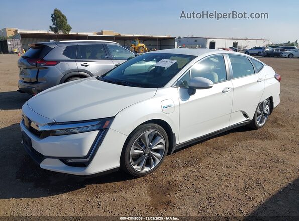 JHMZC5F18KC002087 2019 HONDA CLARITY PLUG-IN HYBRID Белый Передняя левая четверть