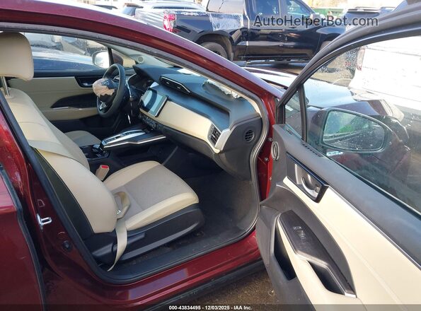JHMZC5F18MC000827 2021 HONDA CLARITY PLUG-IN HYBRID Burgundy Vista interior delantera