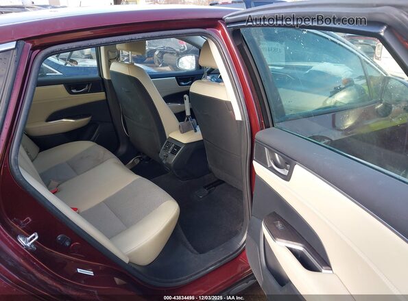 JHMZC5F18MC000827 2021 HONDA CLARITY PLUG-IN HYBRID Burgundy Vista de la etiqueta del VIN