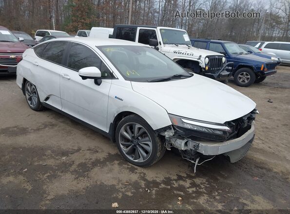 JHMZC5F30JC001063 2018 HONDA CLARITY PLUG-IN HYBRID White Front right