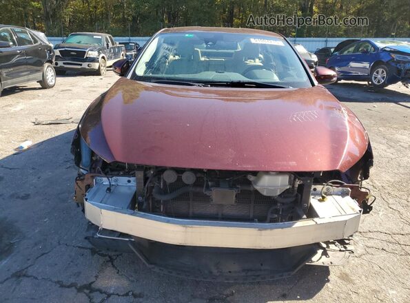JHMZC5F30JC020440 2018 HONDA CLARITY Burgundy Vista frontal
