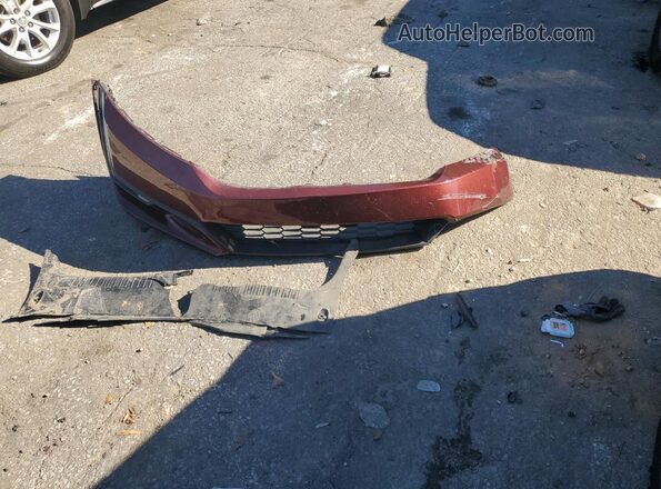 JHMZC5F30JC020440 2018 HONDA CLARITY Burgundy Vista del compartimento del motor