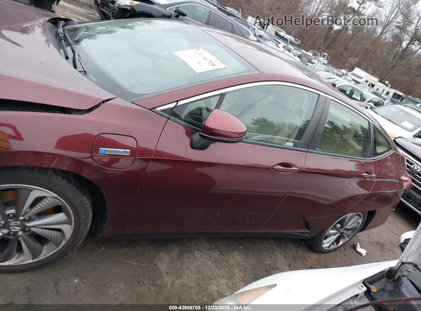 JHMZC5F32JC017653 2018 HONDA CLARITY PLUG-IN HYBRID Maroon 360 interior view