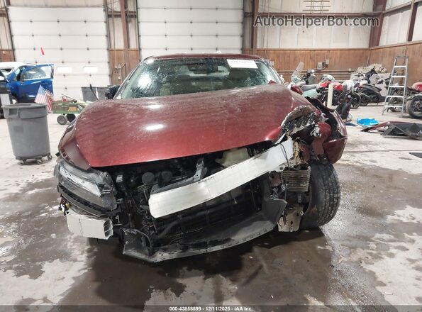 JHMZC5F33JC004653 2018 HONDA CLARITY PLUG-IN HYBRID Темно-бордовый Вид щитка приборов
