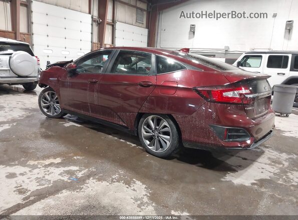 JHMZC5F33JC004653 2018 HONDA CLARITY PLUG-IN HYBRID Темно-бордовый Задняя левая четверть