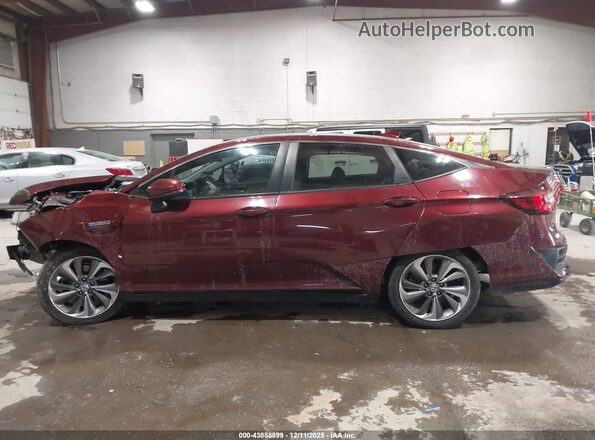 JHMZC5F33JC004653 2018 HONDA CLARITY PLUG-IN HYBRID Темно-бордовый Панорамный вид салона 360°