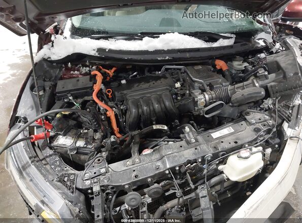 JHMZC5F33JC004653 2018 HONDA CLARITY PLUG-IN HYBRID Темно-бордовый Вид сзади