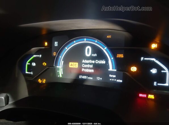 JHMZC5F33JC004653 2018 HONDA CLARITY PLUG-IN HYBRID Темно-бордовый Вид задних сидений