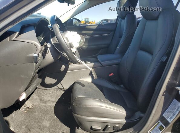 JM1BPACL3N1508478 2022 MAZDA 3 Charcoal Widok wnętrza z przodu