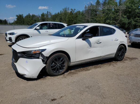 JM1BPAK7XK1106263 2019 MAZDA 3 Белый Передняя левая четверть