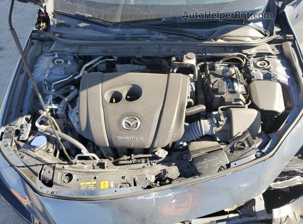 JM1BPAML3M1315017 2021 MAZDA 3 Gray Widok wnętrza z tyłu