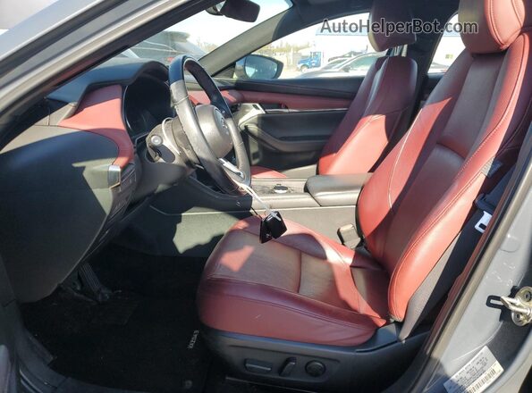 JM1BPAML3M1315017 2021 MAZDA 3 Gray Widok wnętrza z przodu
