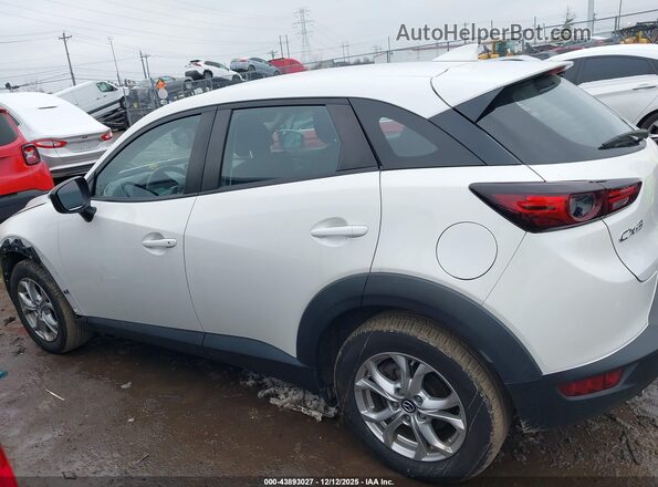 JM1DKDB72L1469120 2020 MAZDA CX-3 White Widok wnętrza 360 stopni