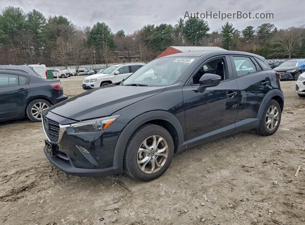 JM1DKDB74M1515547 2021 MAZDA CX-3 Black Передня ліва чверть