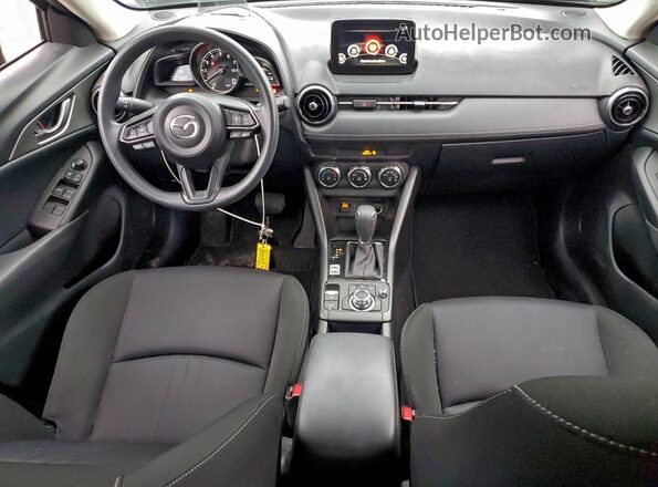 JM1DKDB74M1515547 2021 MAZDA CX-3 Black Вид панелі приладів