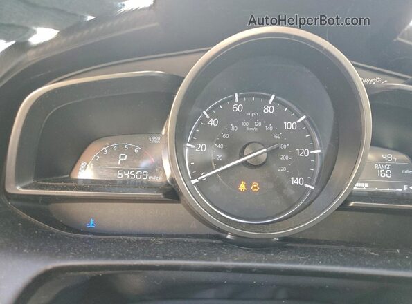 JM1DKDB75J1322044 2018 MAZDA CX-3 Белый Вид щитка приборов