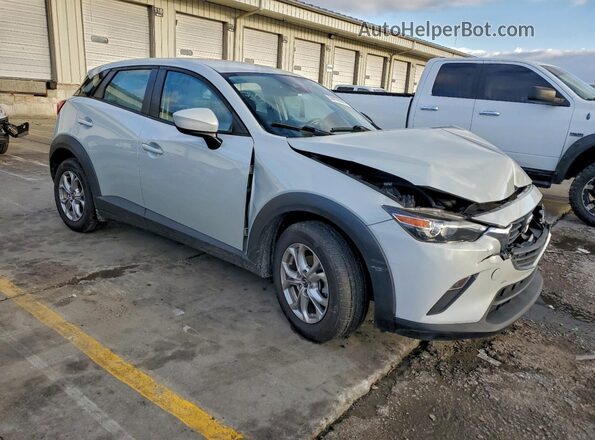 JM1DKDB75J1322044 2018 MAZDA CX-3 Белый Передняя правая четверть
