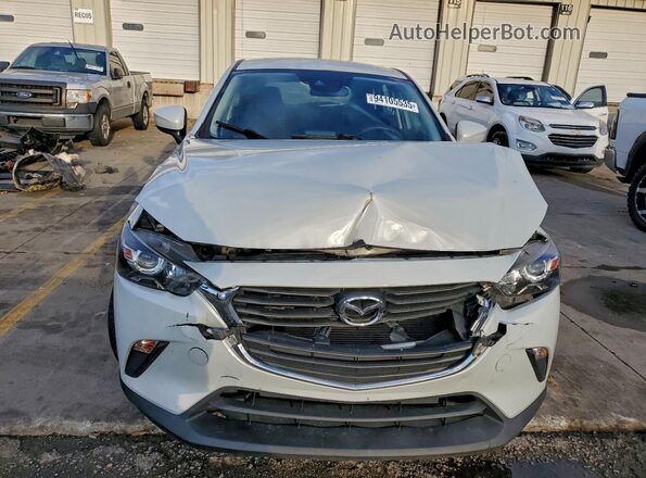 JM1DKDB75J1322044 2018 MAZDA CX-3 Белый Вид спереди