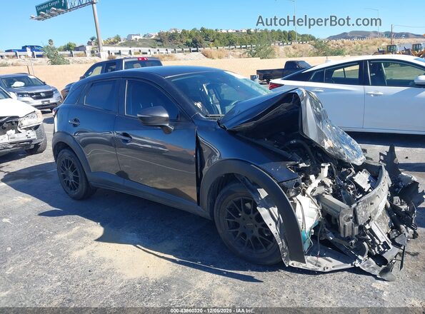 JM1DKDB76M1500483 2021 MAZDA CX-3 Серый Передняя правая четверть