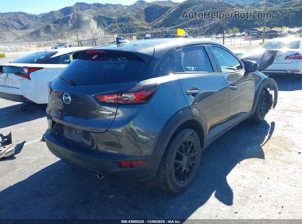 JM1DKDB76M1500483 2021 MAZDA CX-3 Серый Задняя правая четверть