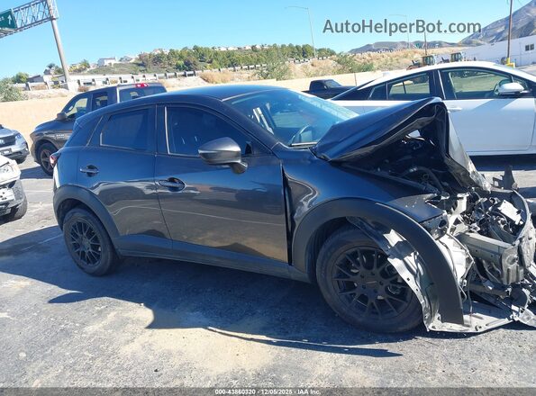 JM1DKDB76M1500483 2021 MAZDA CX-3 Серый Вид задней части салона