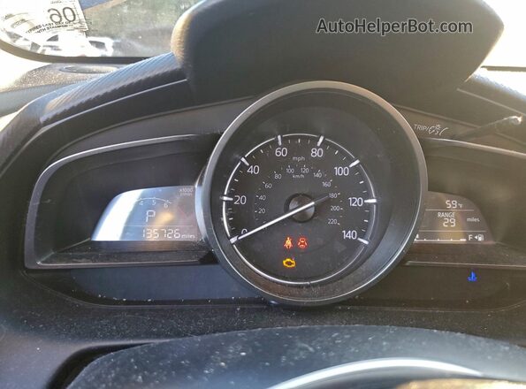 JM1DKDB77K1453638 2019 MAZDA CX-3 Blue Widok zestawu wskaźników