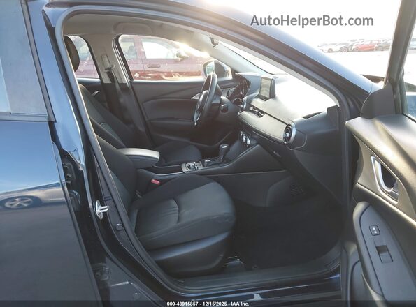JM1DKDB77M1513730 2021 MAZDA CX-3 Blue Vista interior delantera