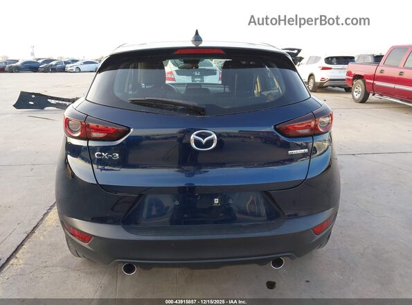JM1DKDB77M1513730 2021 MAZDA CX-3 Blue 