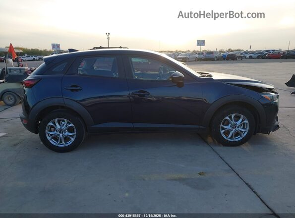 JM1DKDB77M1513730 2021 MAZDA CX-3 Blue Vista interior de 360 grados