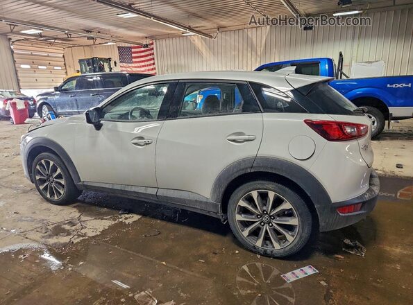 JM1DKFC73K0423780 2019 MAZDA CX-3 White Trasero izquierdo