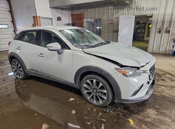 JM1DKFC73K0423780 2019 MAZDA CX-3 White Delantero derecho
