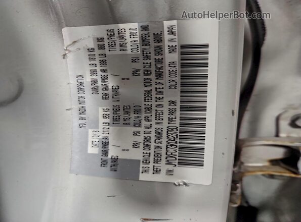 JM1DKFC73K0423780 2019 MAZDA CX-3 White Vista del compartimento del motor