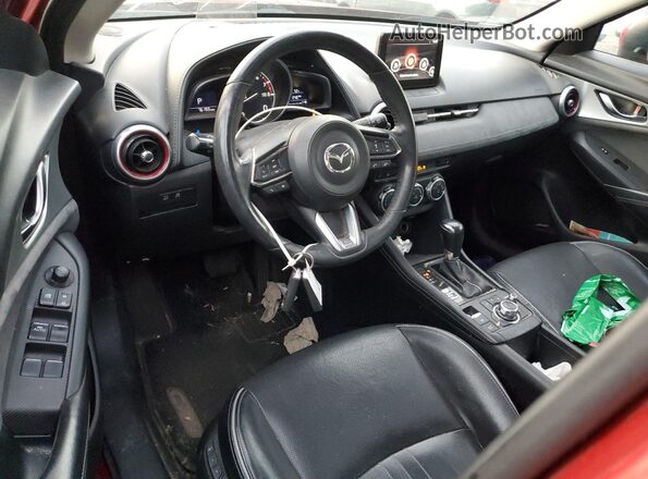 JM1DKFD74K0409031 2019 MAZDA CX-3 Red Widok deski rozdzielczej