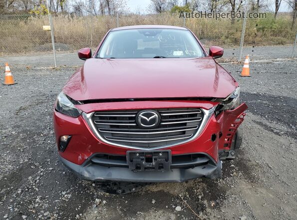 JM1DKFD74K0409031 2019 MAZDA CX-3 Red Widok z przodu