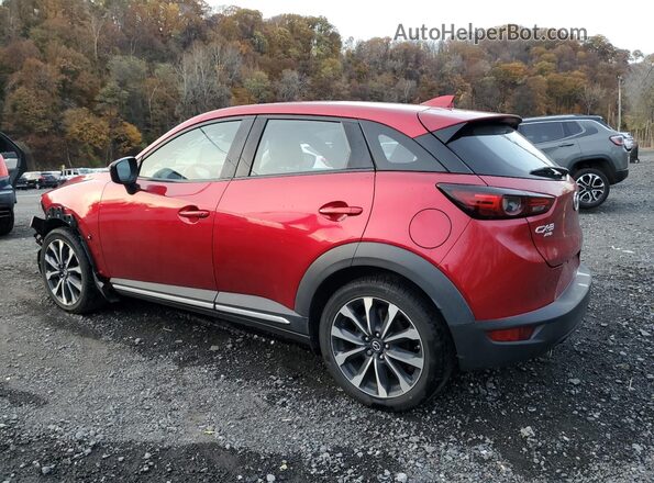 JM1DKFD74K0409031 2019 MAZDA CX-3 Red Tył lewy
