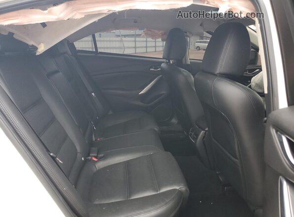 JM1GJ1W52G1487940 2016 MAZDA 6 Белый Вид задних сидений