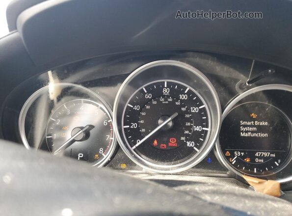 JM1GL1TY2L1524990 2020 MAZDA 6 Gray ხელსაწყოთა პანელის ხედი