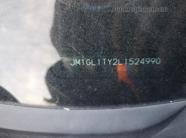 JM1GL1TY2L1524990 2020 MAZDA 6 Gray ძრავის განყოფილების ხედი