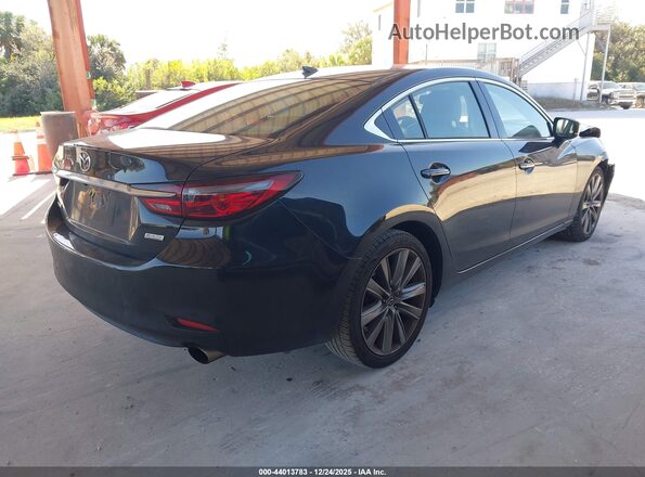 JM1GL1TY7J1327374 2018 MAZDA 6 Черный Задняя правая четверть