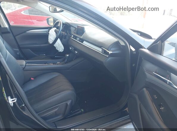 JM1GL1TY7J1327374 2018 MAZDA 6 Черный Вид салона спереди