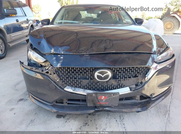 JM1GL1TY7J1327374 2018 MAZDA 6 Черный Вид спереди